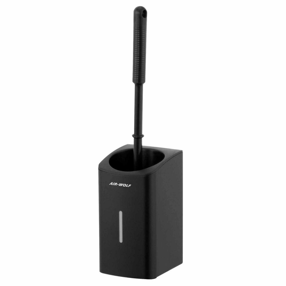 AIR-WOLF | WC-Bürstenhalter Alpha Edelstahl mattschwarz (60-128)