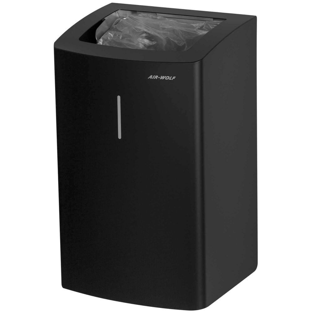 AIR-WOLF | Abfallbehälter Alpha 25 Liter mattschwarz (60-131)