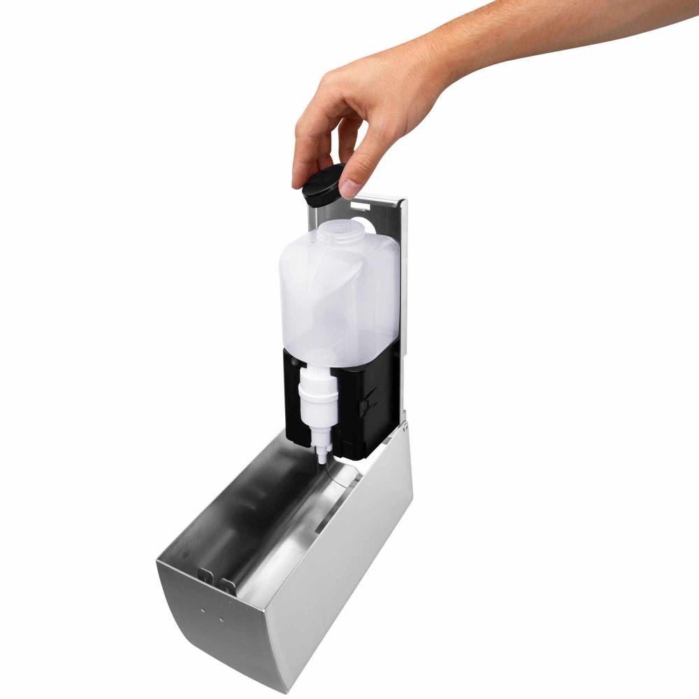 AIR-WOLF | Seifenspender Alpha mit Sensor Edelstahl blau-grün 500ml (60-311)