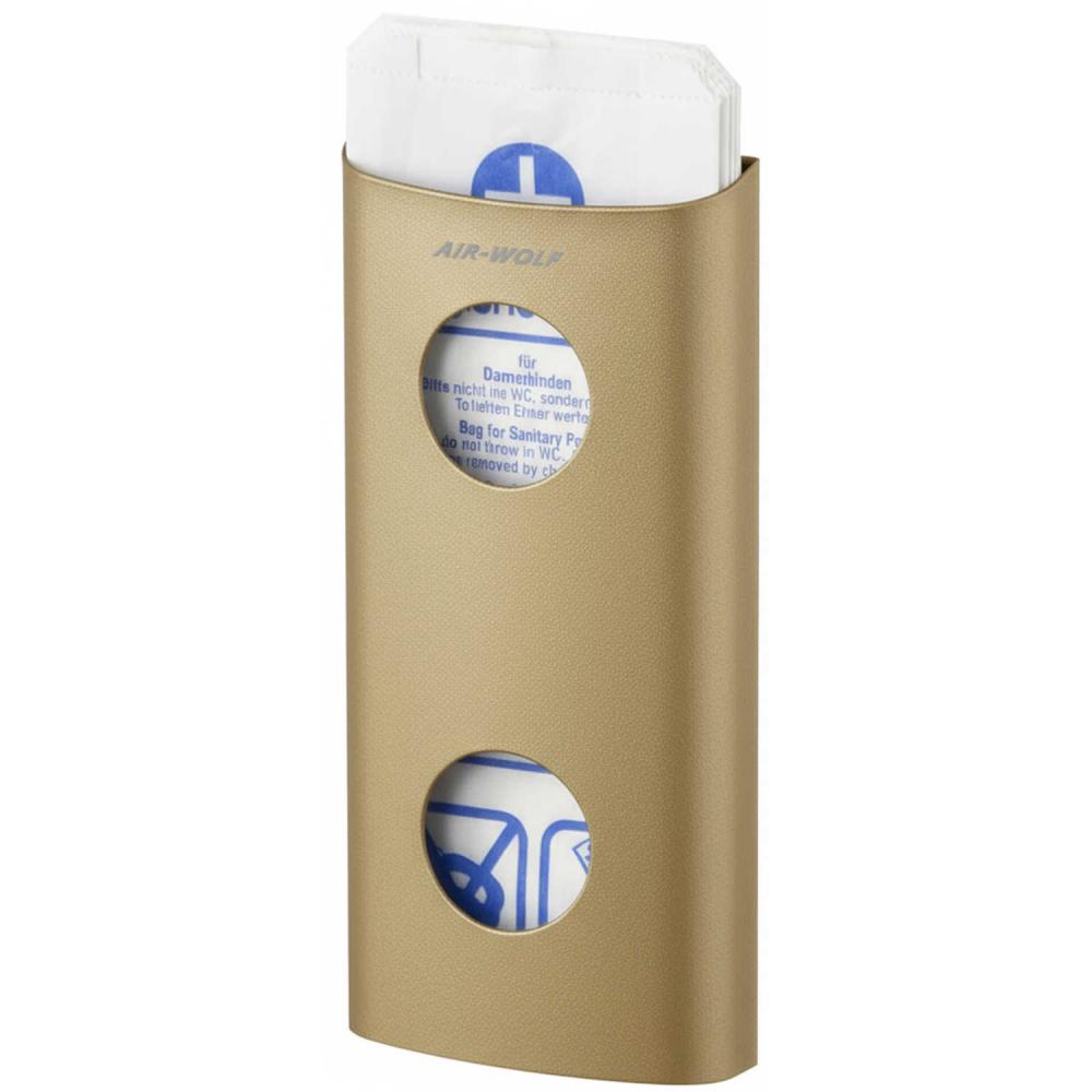 AIR-WOLF | Hygienebeutelspender Alpha messing (60-382)