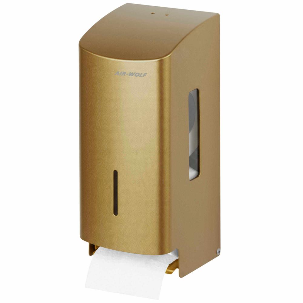 AIR-WOLF | WC-Papierspender Alpha Edelstahl messing (60-387)