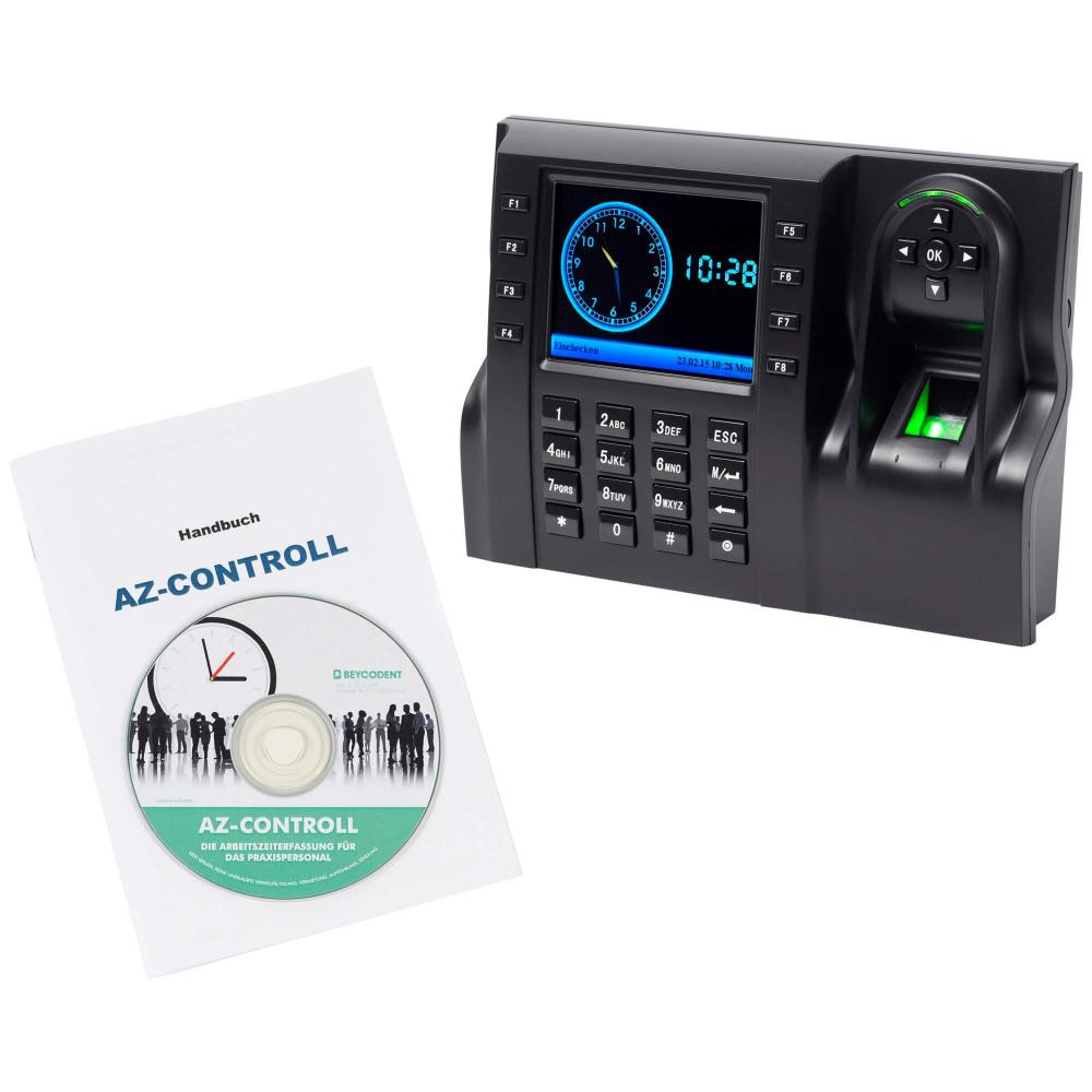 AZ-Controll | Zeiterfassung Fingerprint Komplettpaket 3 LAN (47000332)