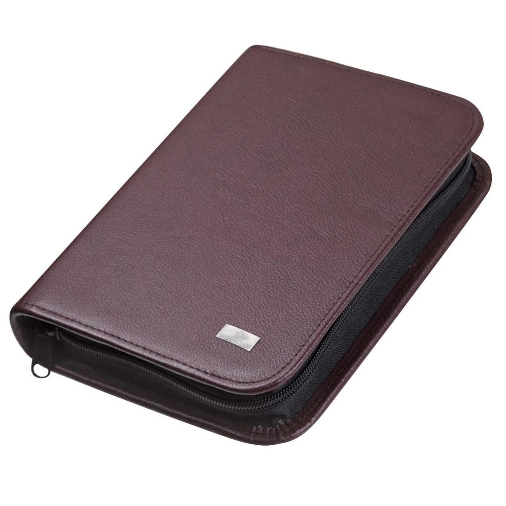 BOLLMANN Ampullen-Etu Leder bordeaux
