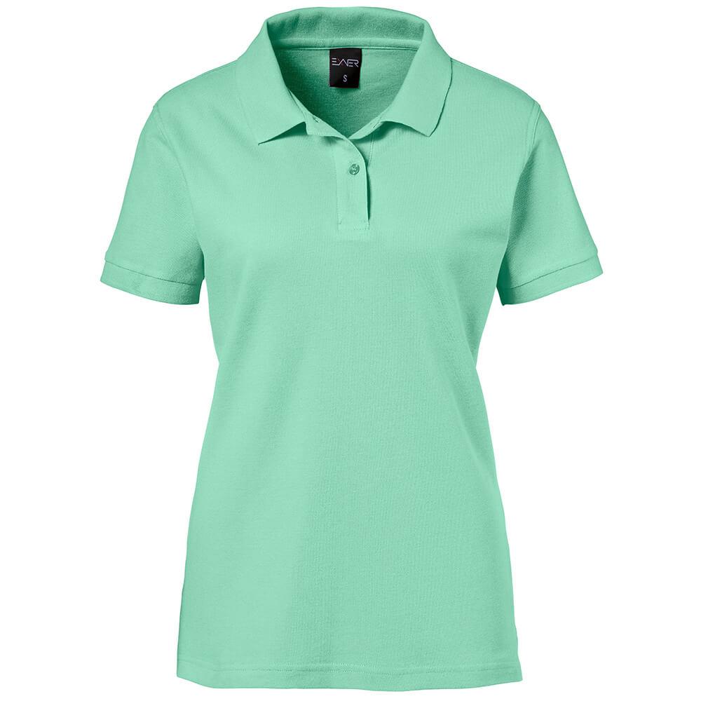EXNER Damen-Polo-Shirt 100% Baumwolle mint