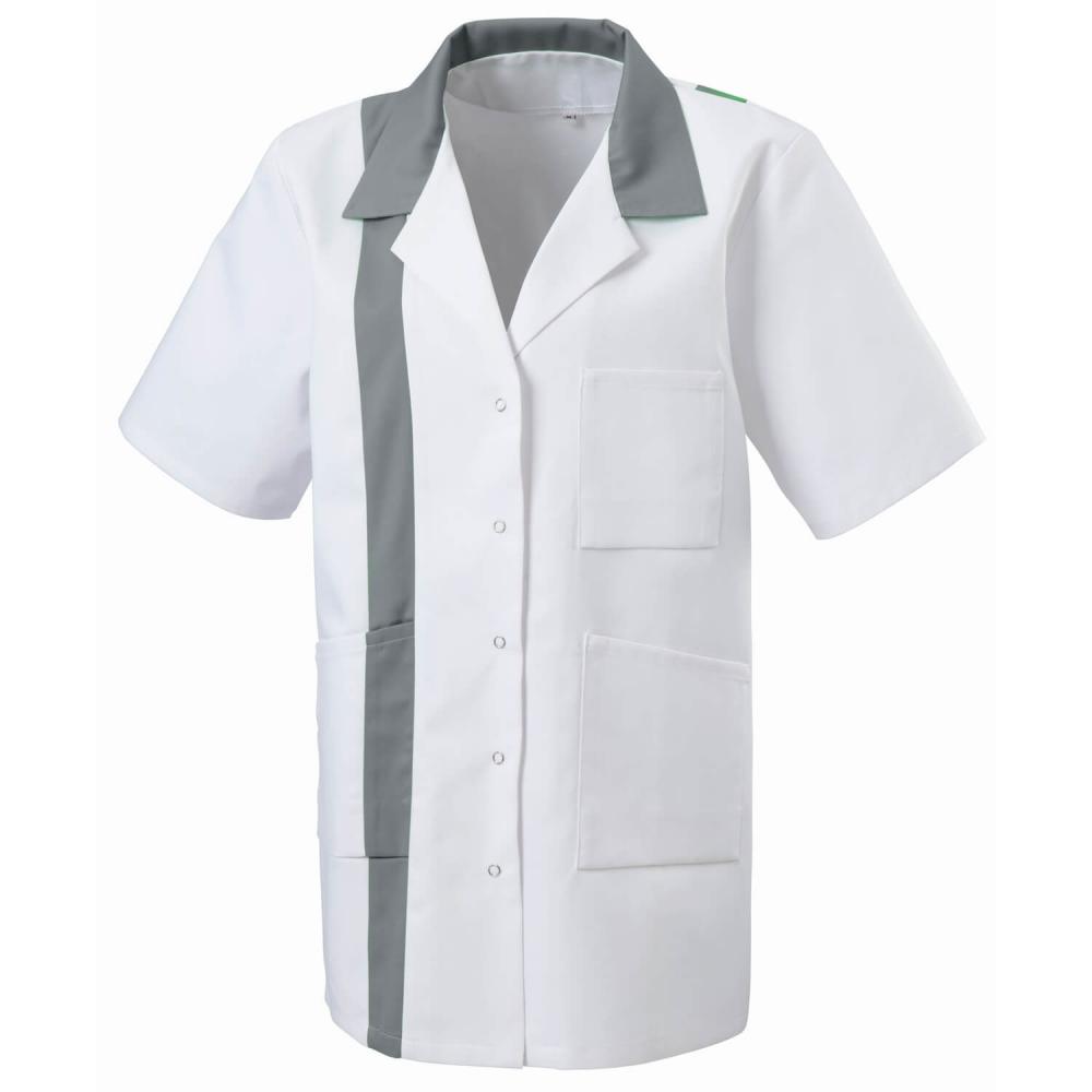 EXNER | Kittel unisex (weiß-silbergrau) 2743017