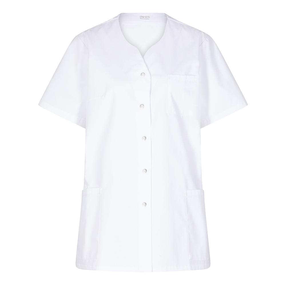 EXNER | Damen Kasack Halbarm 50% Baumwolle weiß (2407510)