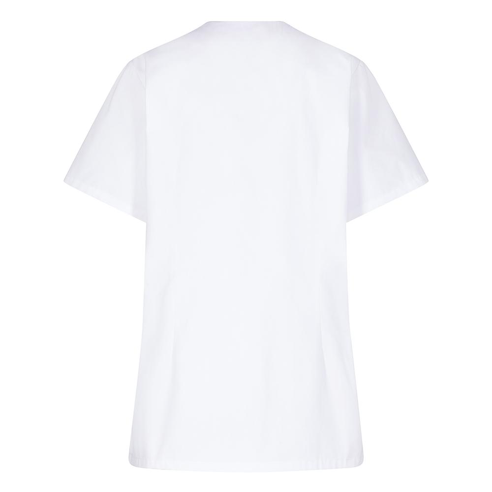 EXNER | Damen Kasack Halbarm 50% Baumwolle weiß (2407510)