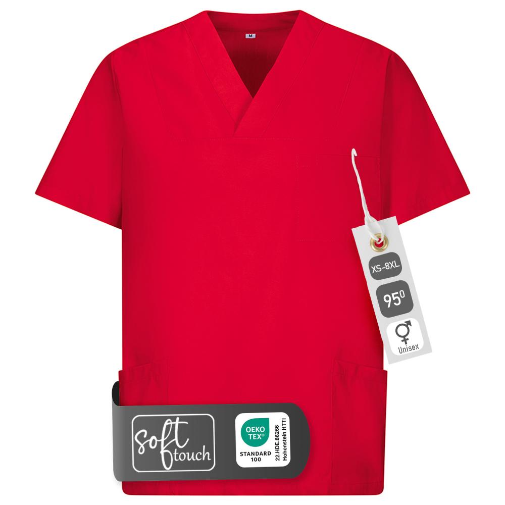 EXNER | Schlupfkasack unisex rot (2737540)