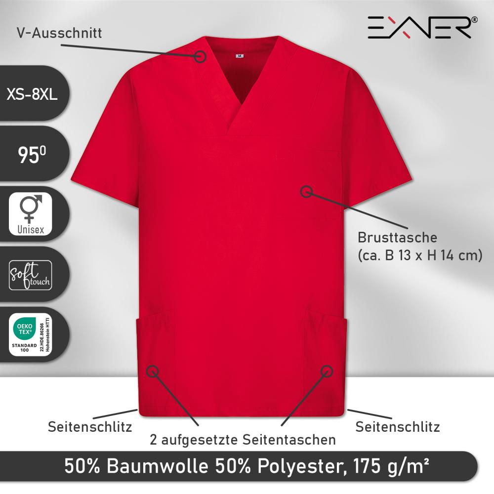 EXNER | Schlupfkasack unisex rot (2737540)