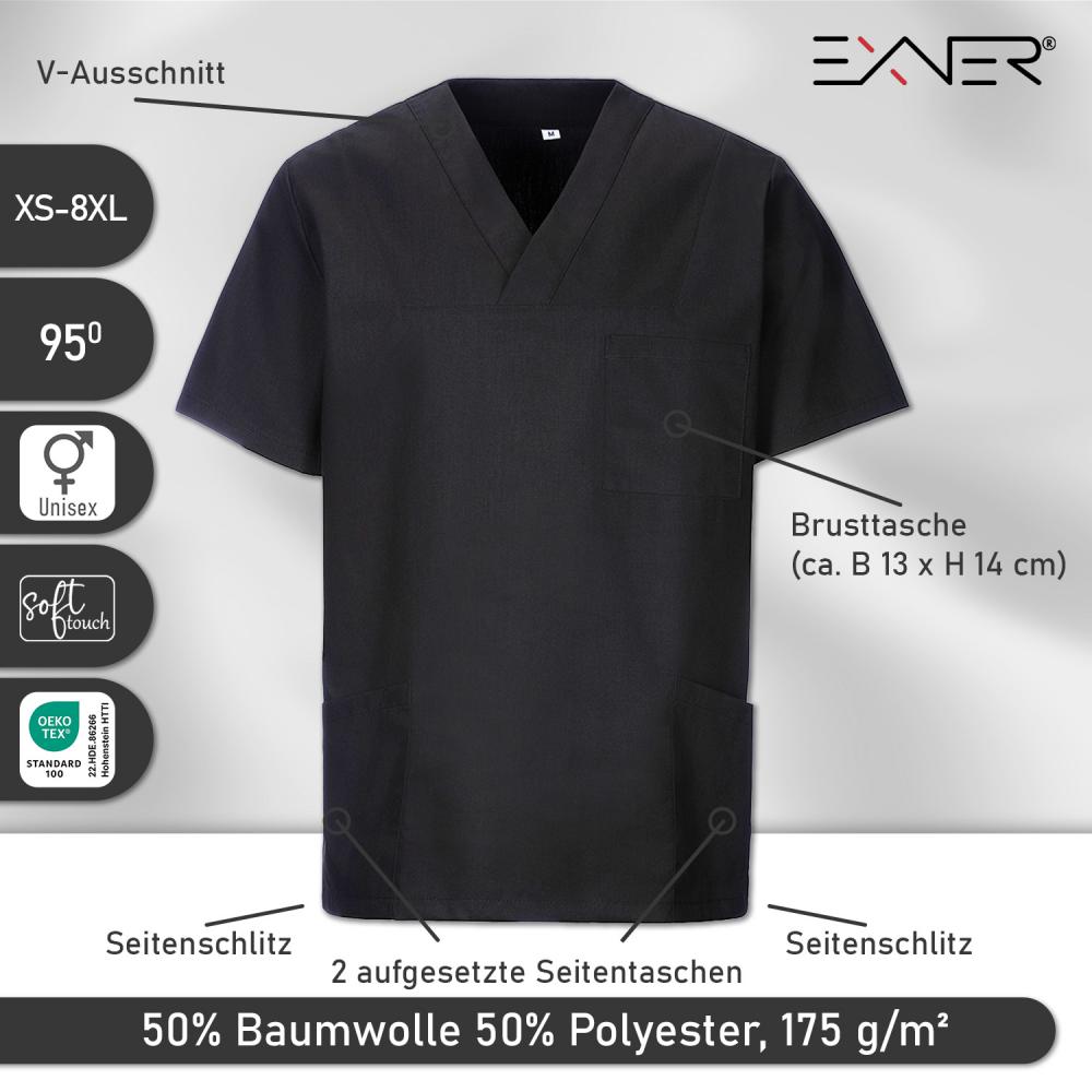 EXNER | Schlupfkasack unisex schwarz (2737520)