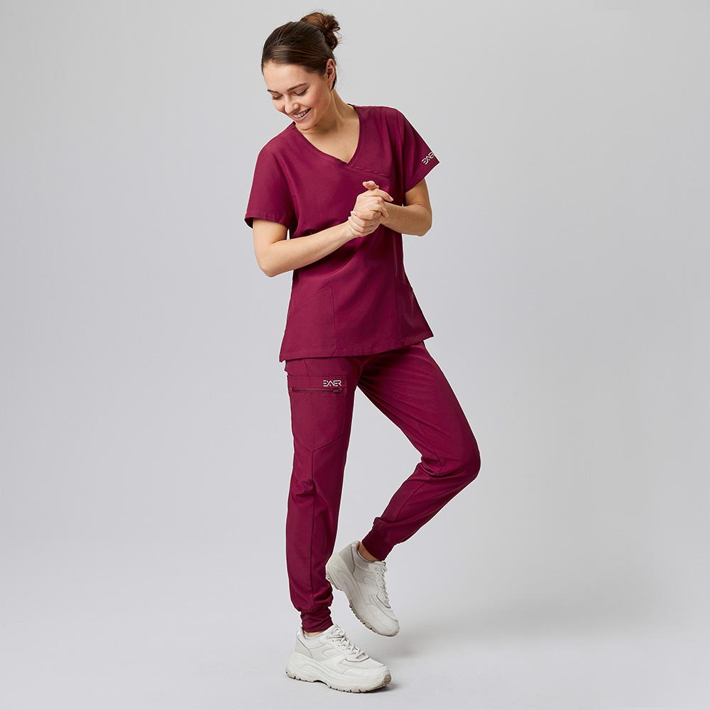 EXNER | Damenkasack Sportsline slim fit bordeaux (7027450)