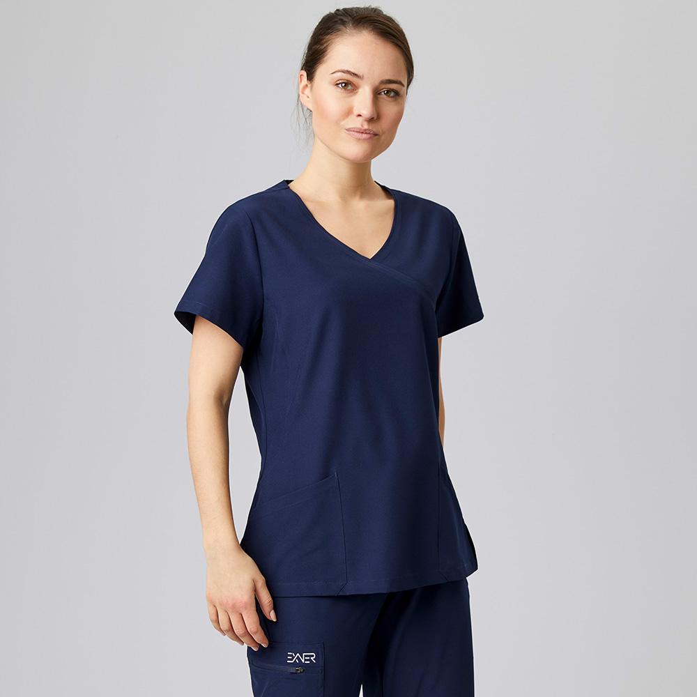 EXNER | Damenkasack Sportsline slim fit navy blau (7027431)