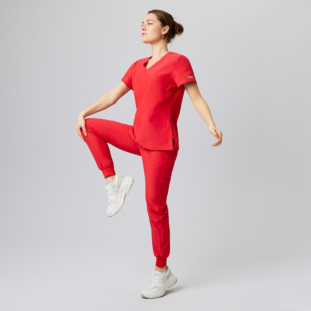 EXNER | Damenkasack Sportsline slim fit rot (Nr. 702)