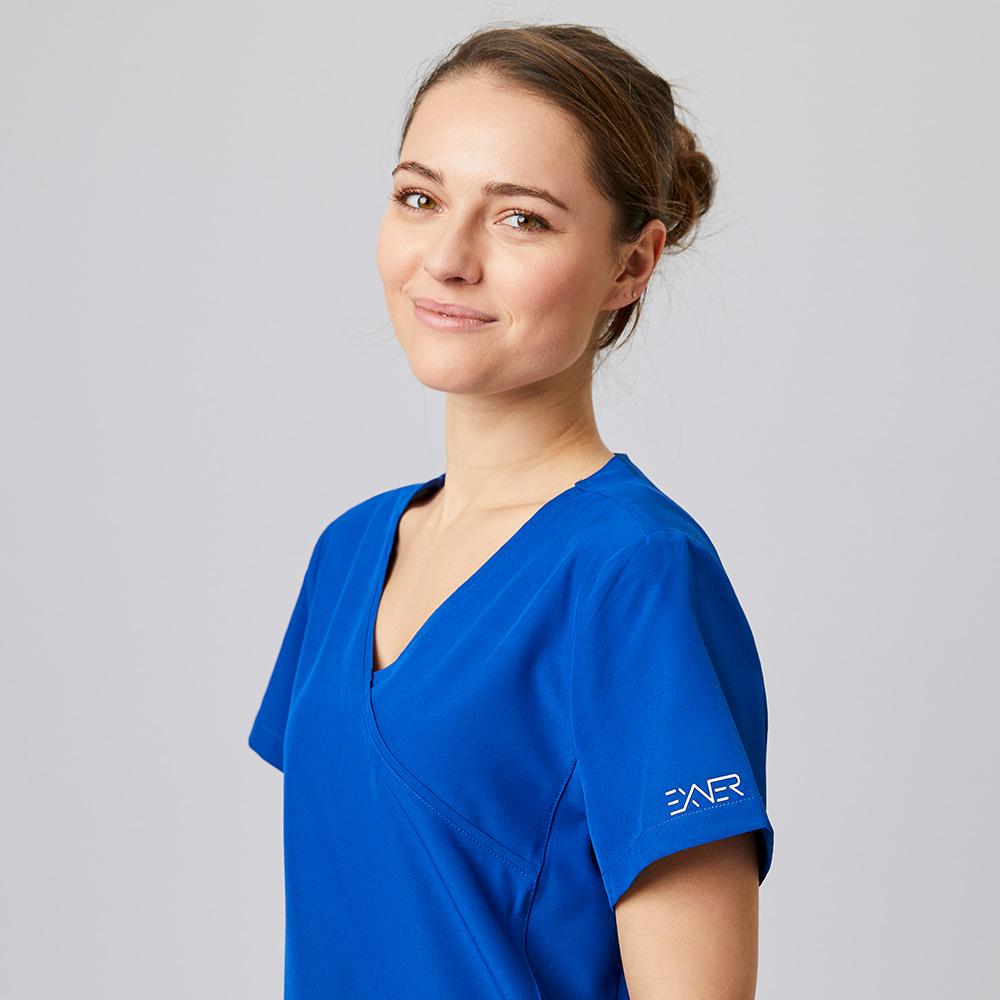 EXNER | Damenkasack Sportsline slim fit royal blau (7027430)