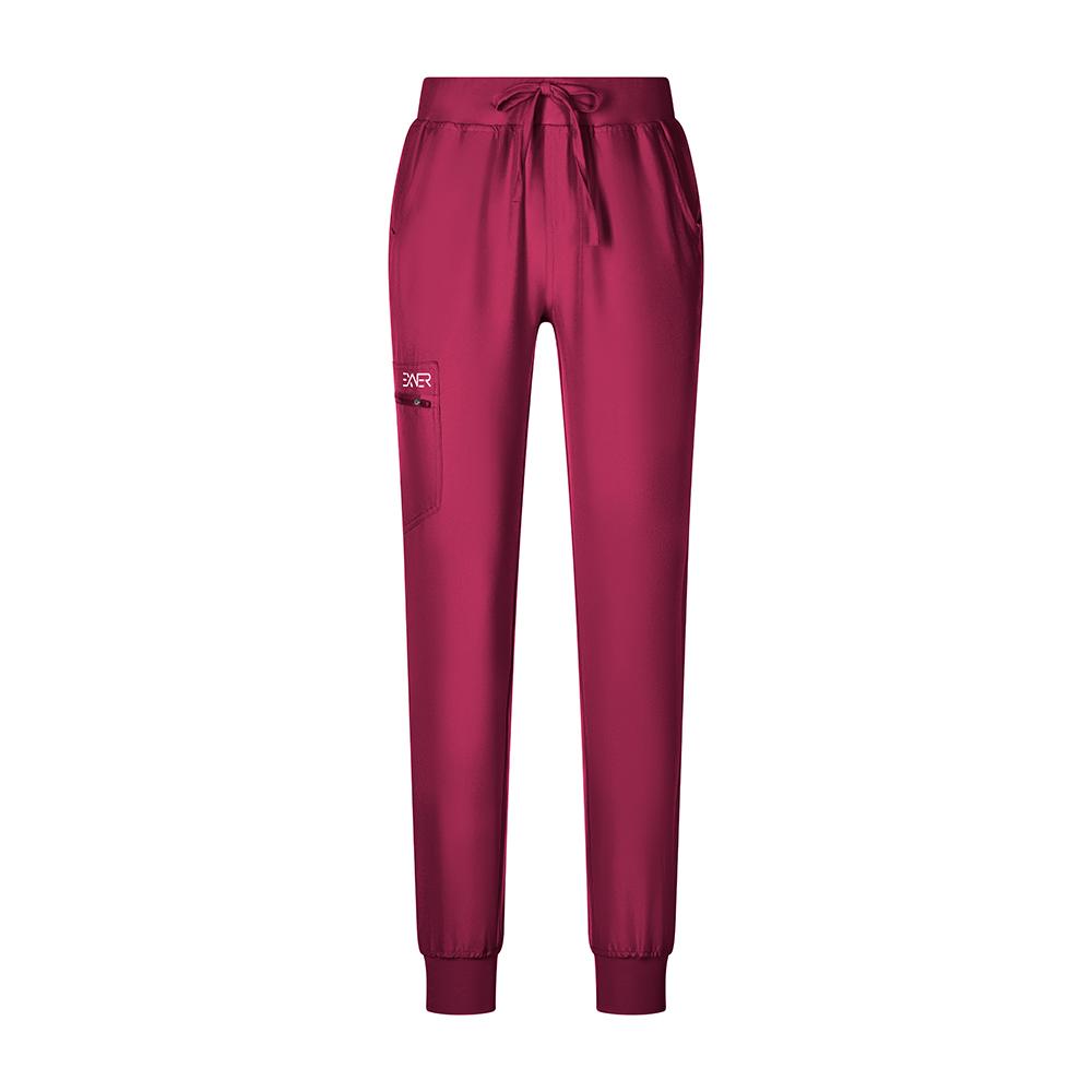 EXNER | Damen Sportsline Schlupfhose slim fit (bordeaux) Nr. 703