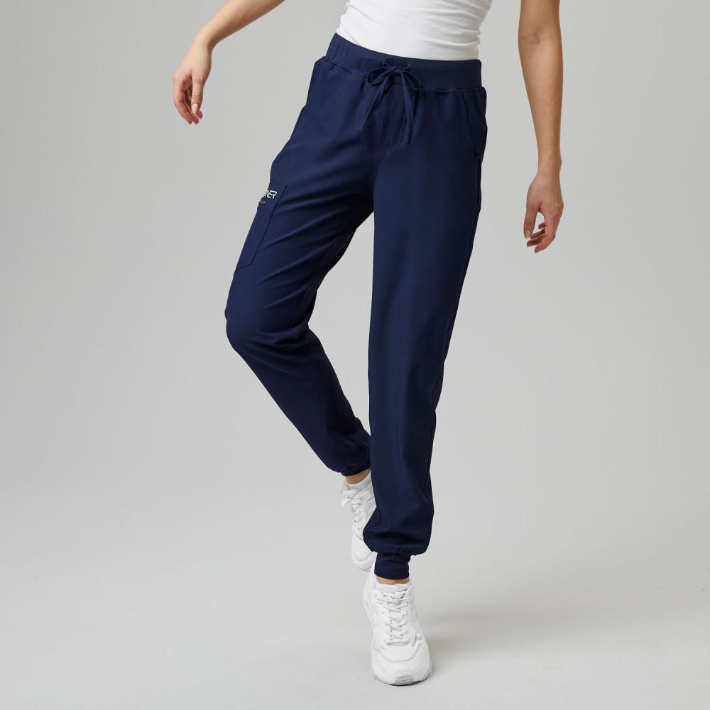 EXNER | Damen Sportsline Schlupfhose slim fit (navy blau) Nr. 703