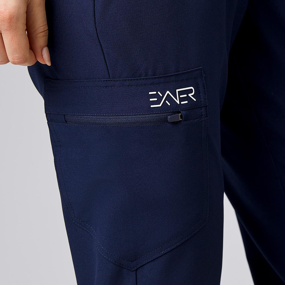 EXNER | Damen Sportsline Schlupfhose slim fit (navy blau) Nr. 703