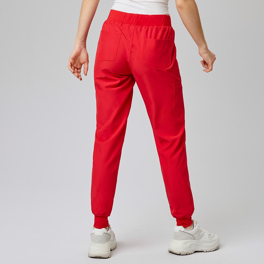 EXNER | Damen Sportsline Schlupfhose slim fit (rot) Nr. 703