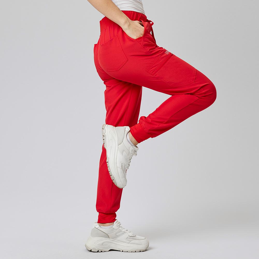 EXNER | Damen Sportsline Schlupfhose slim fit (rot) Nr. 703