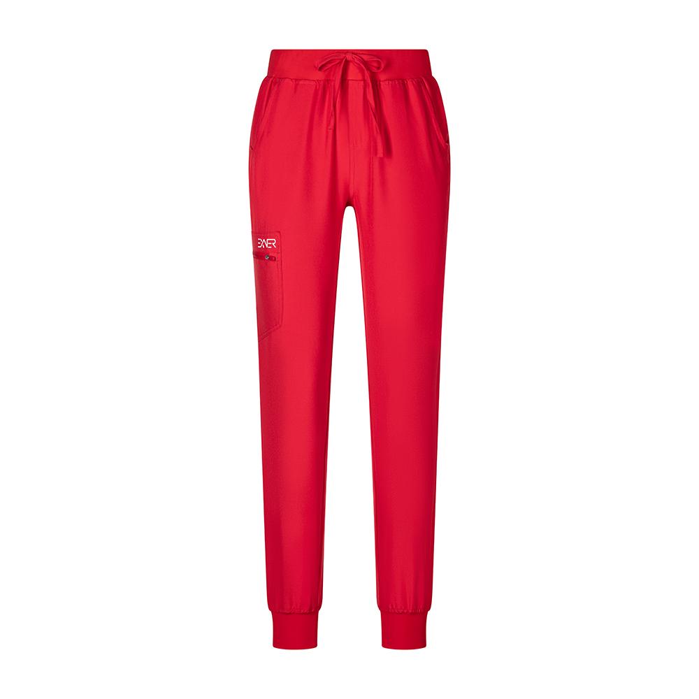 EXNER | Damen Sportsline Schlupfhose slim fit (rot) Nr. 703