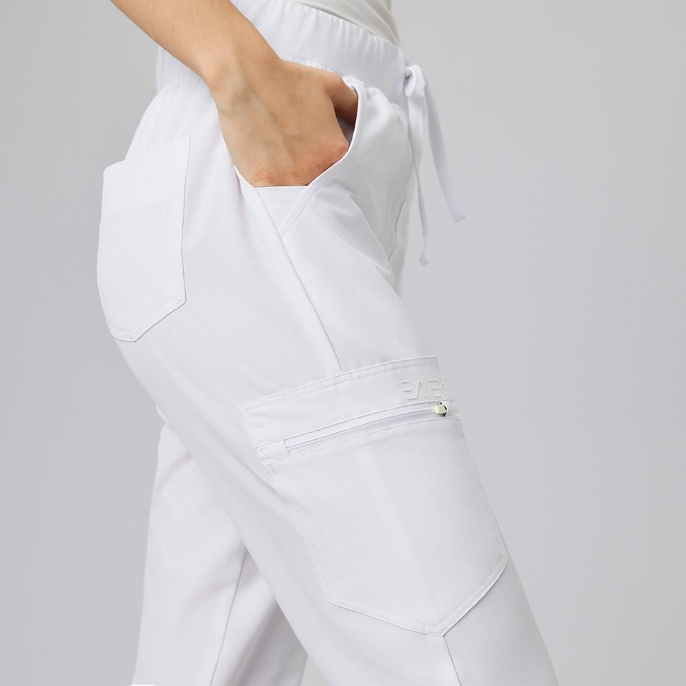EXNER | Damen Sportsline Schlupfhose slim fit (weiss) Nr. 703