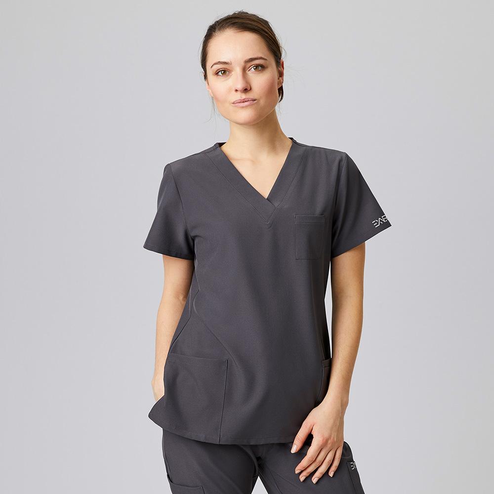EXNER | Damen Schlupfkasack Sportsline regular fit graphit (7047419)