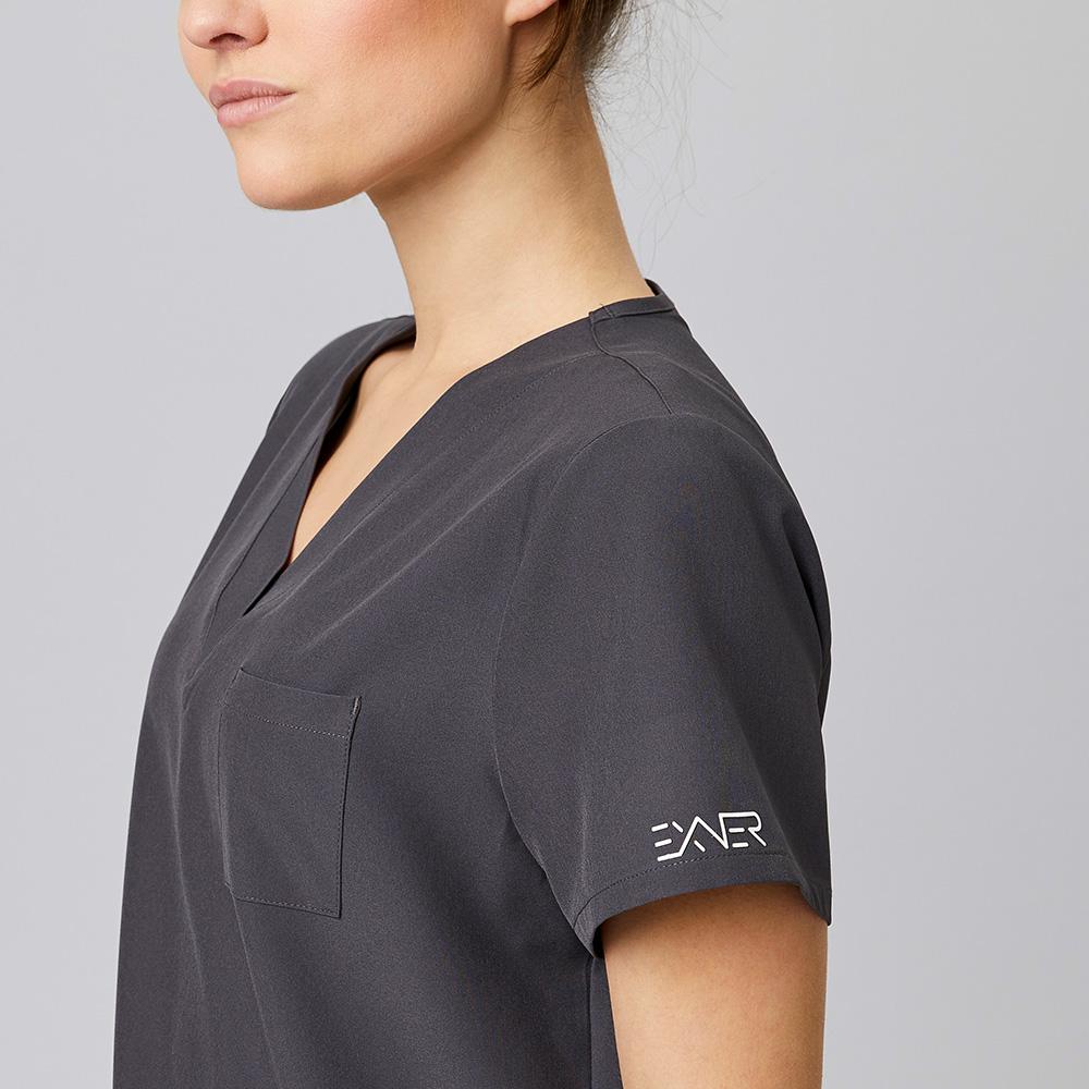 EXNER | Damen Schlupfkasack Sportsline regular fit graphit (7047419)