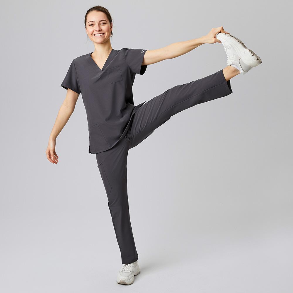 EXNER | Damen Schlupfkasack Sportsline regular fit graphit (7047419)
