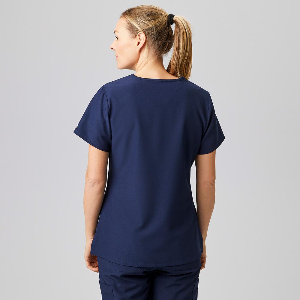 EXNER | Damen Schlupfkasack Sportsline regular fit navy blau (7047431)