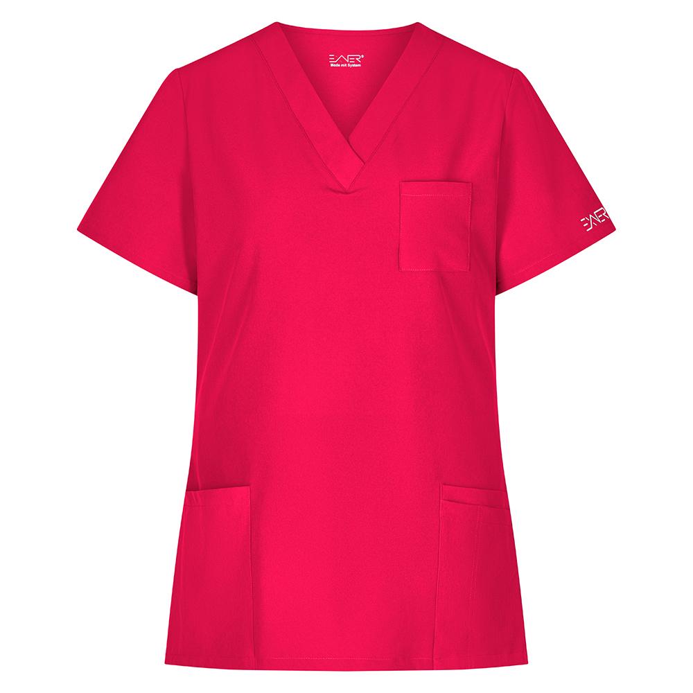 EXNER | Damen Schlupfkasack Sportsline regular fit rot (7047440)