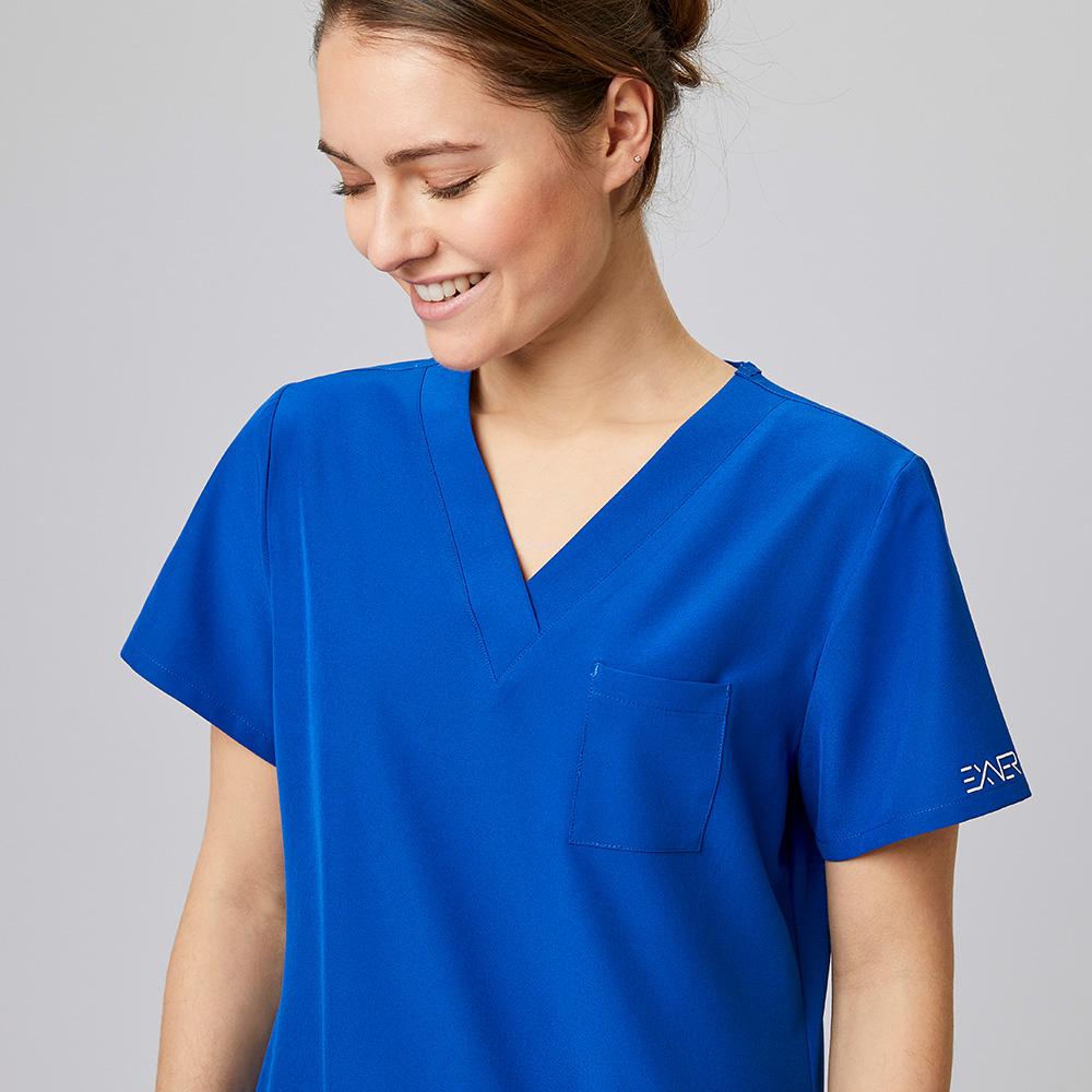 EXNER | Damen Schlupfkasack Sportsline regular fit royal blau (7047430)