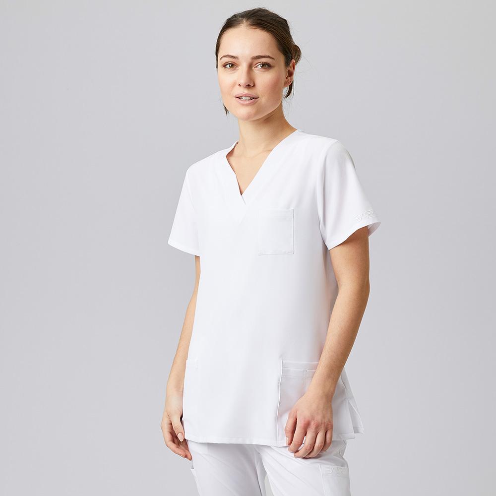 EXNER | Damen Schlupfkasack Sportsline regular fit weiß (7047410)