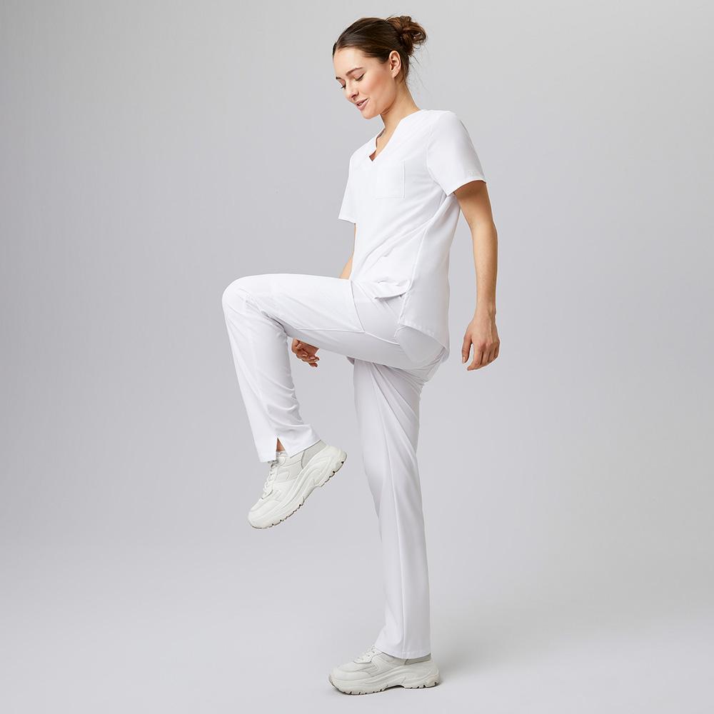 EXNER | Damen Schlupfkasack Sportsline regular fit weiß (7047410)