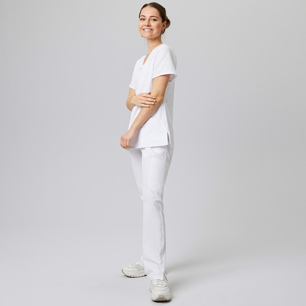 EXNER | Damen Schlupfkasack Sportsline regular fit weiß (7047410)