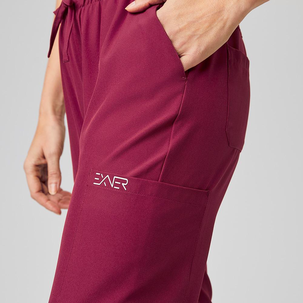 EXNER | Damen Sportsline Schlupfhose regular fit (bordeaux) Nr. 705