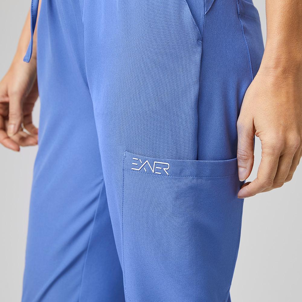 EXNER | Damen Sportsline Schlupfhose regular fit (light blue) Nr. 705