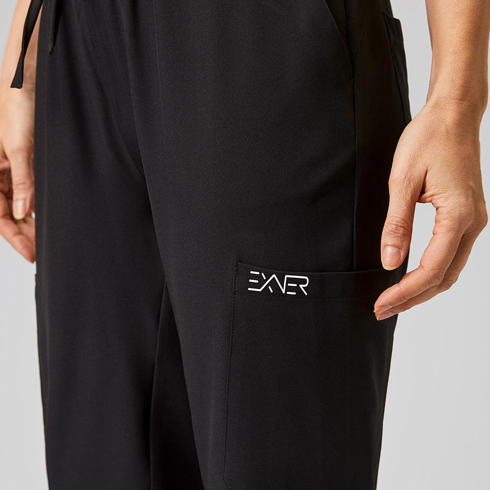 EXNER | Damen Sportsline Schlupfhose regular fit (schwarz) Nr. 705