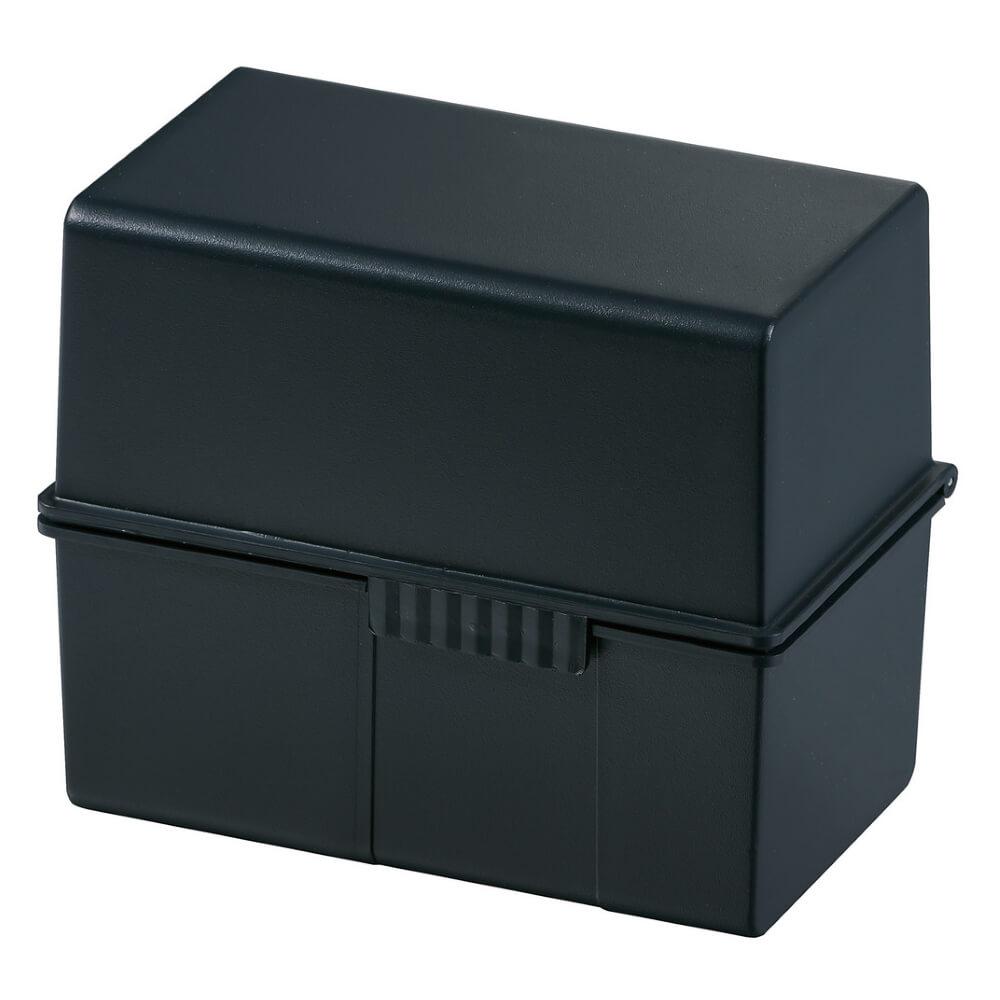 HAN Karteibox DIN A7 quer (schwarz) 977-13