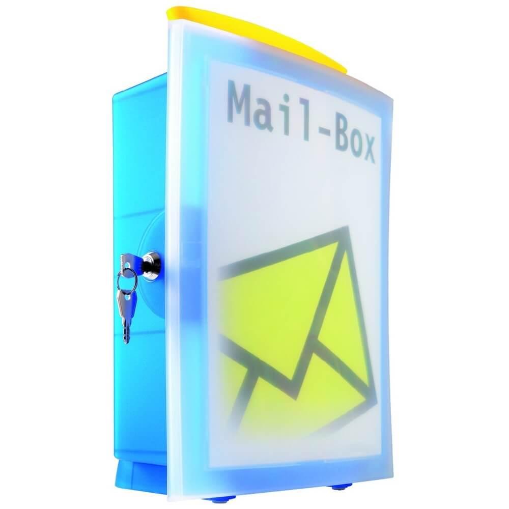 HAN Sammelbox Briefkasten Kummerkasten IMAGE´IN blau (4102-64)
