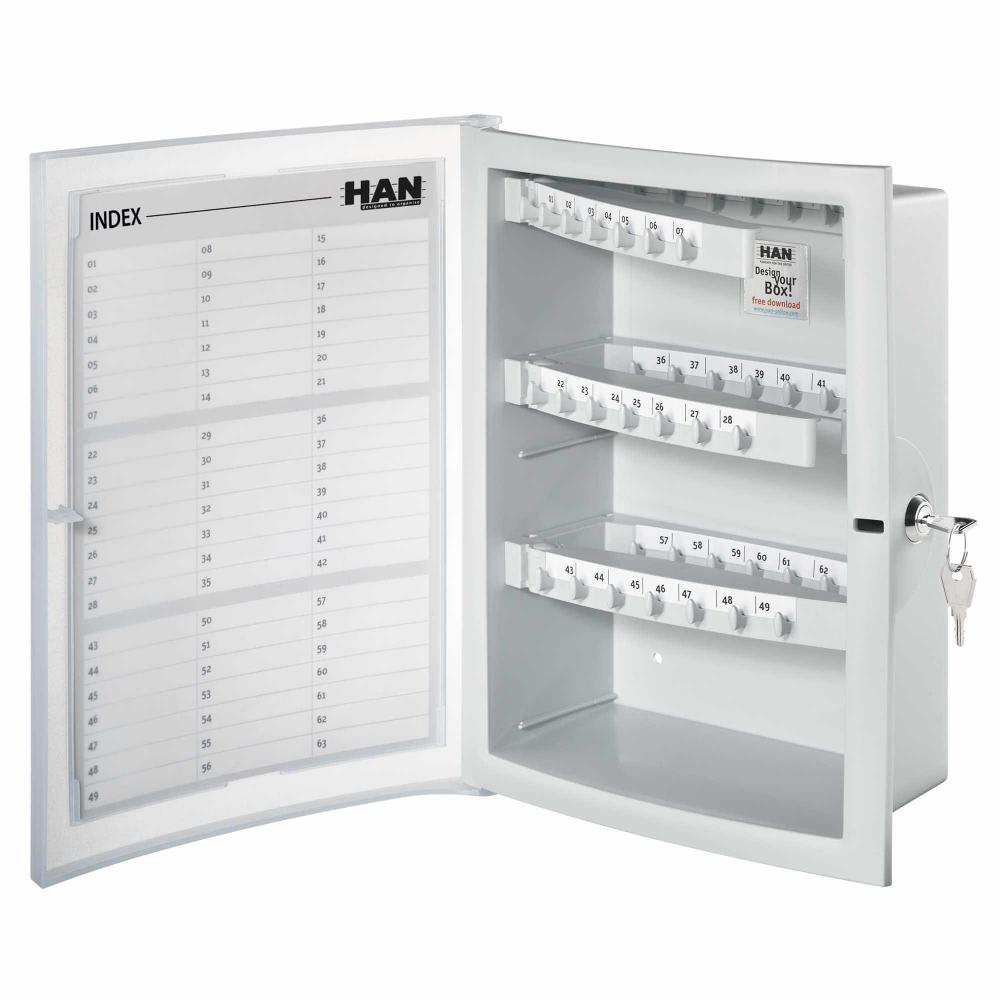 HAN | Schlüsselkasten INDEX dunkelgrau (4023-191) - Abb. in lichtgrau