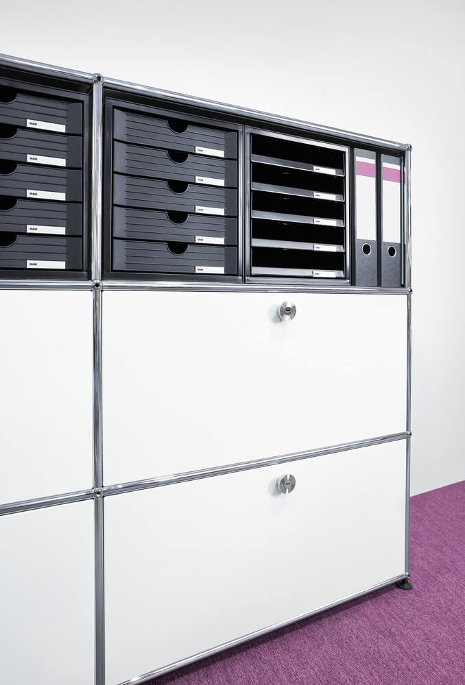 HAN | Schubladenbox SYSTEMBOX (schwarz-schwarz)