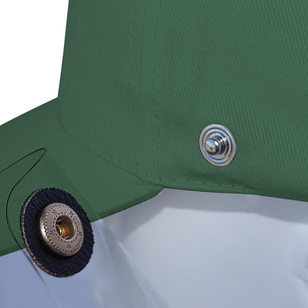 Basecap Visierschild Gesichtsschutz Gesichtsvisier grün