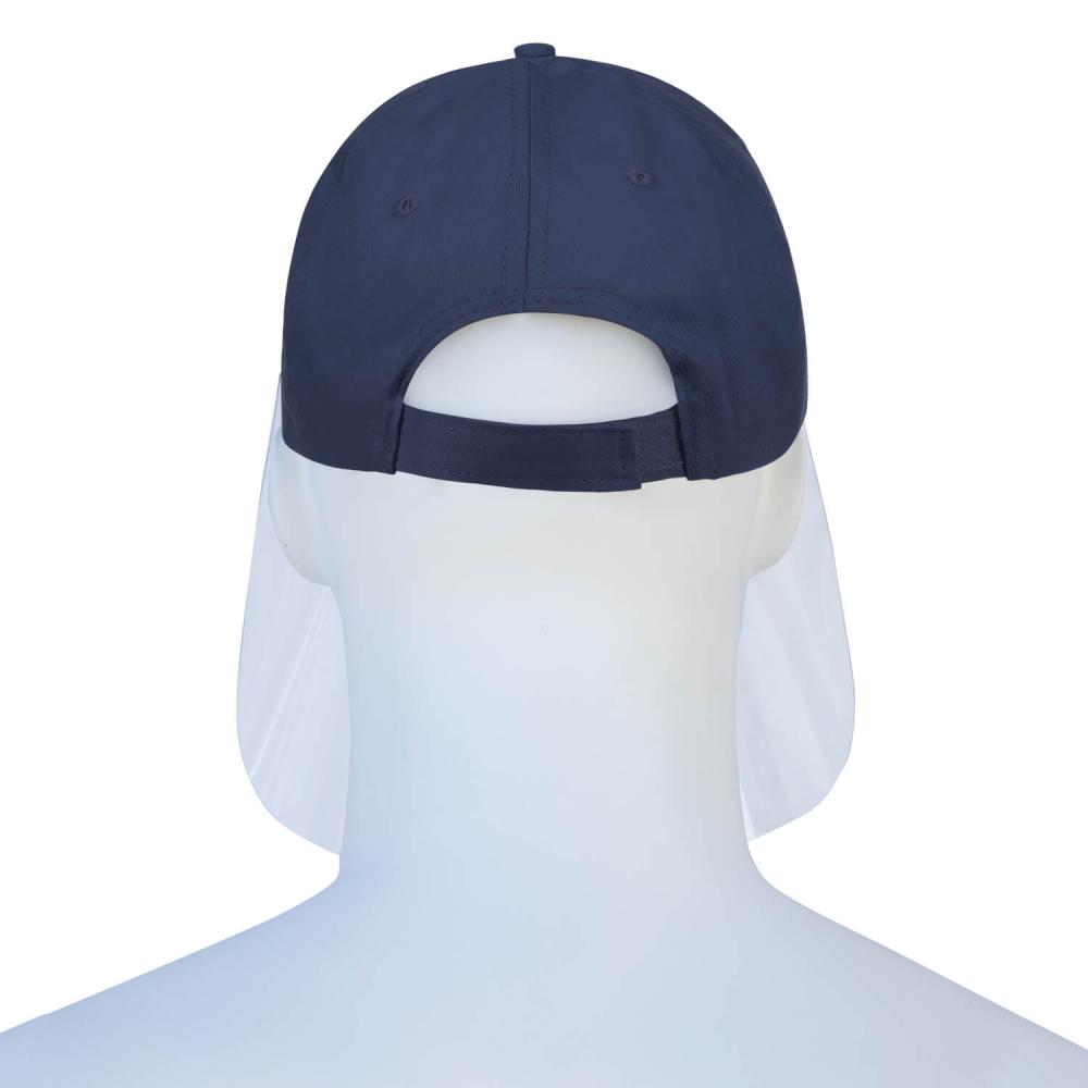 Basecap Visierschild Gesichtsschutz Gesichtsvisier marine