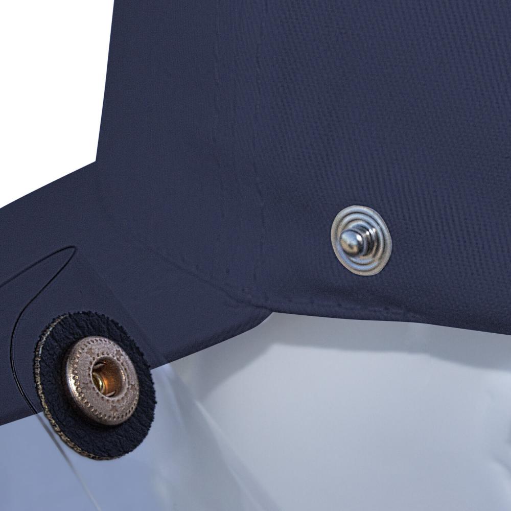 Basecap Visierschild Gesichtsschutz Gesichtsvisier marine