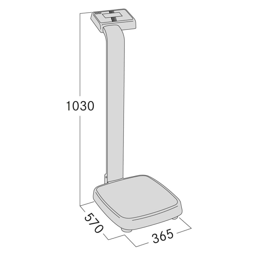 KERN | Personenwaage MPE 200K 1PEM