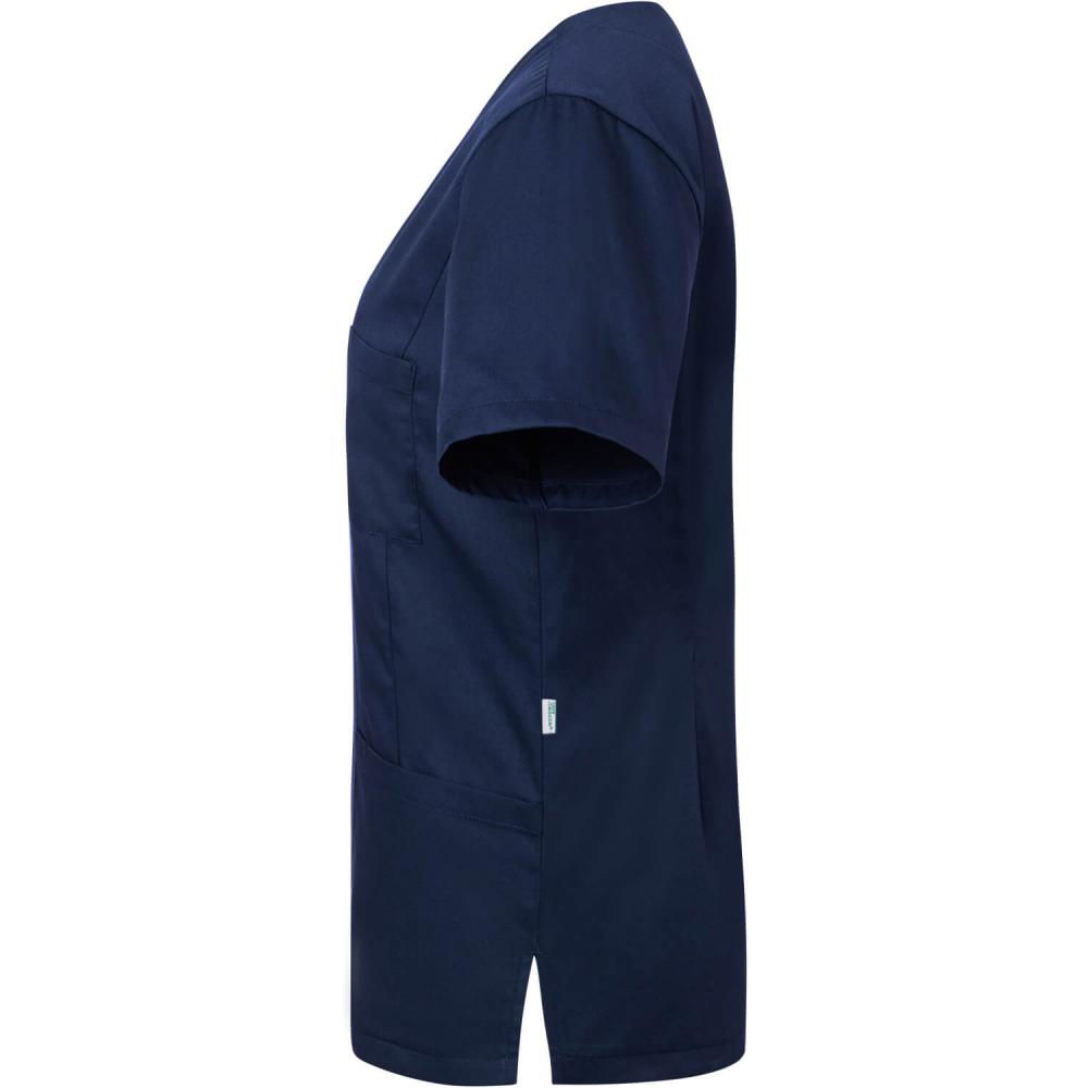 KARLOWSKY Essential | Damen Kurzarm Schlupfkasack (navy) KS66