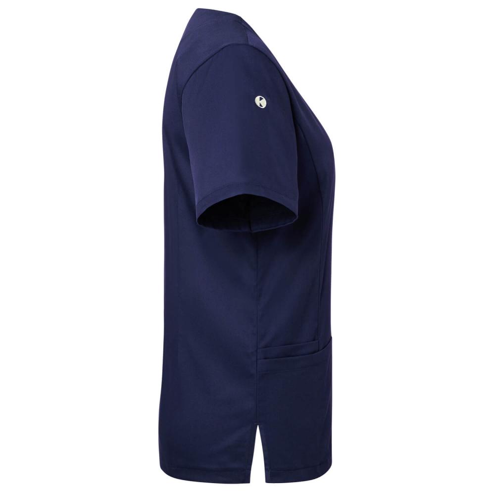 KARLOWSKY Essential | Damen Kurzarm Schlupfkasack (navy) KS66
