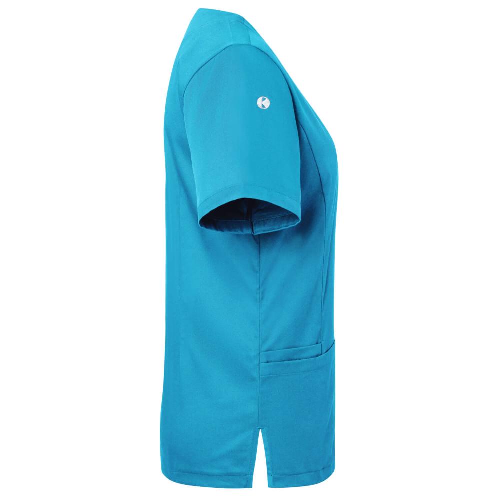 KARLOWSKY Essential | Damen Kurzarm Schlupfkasack (pazifikblau) KS66