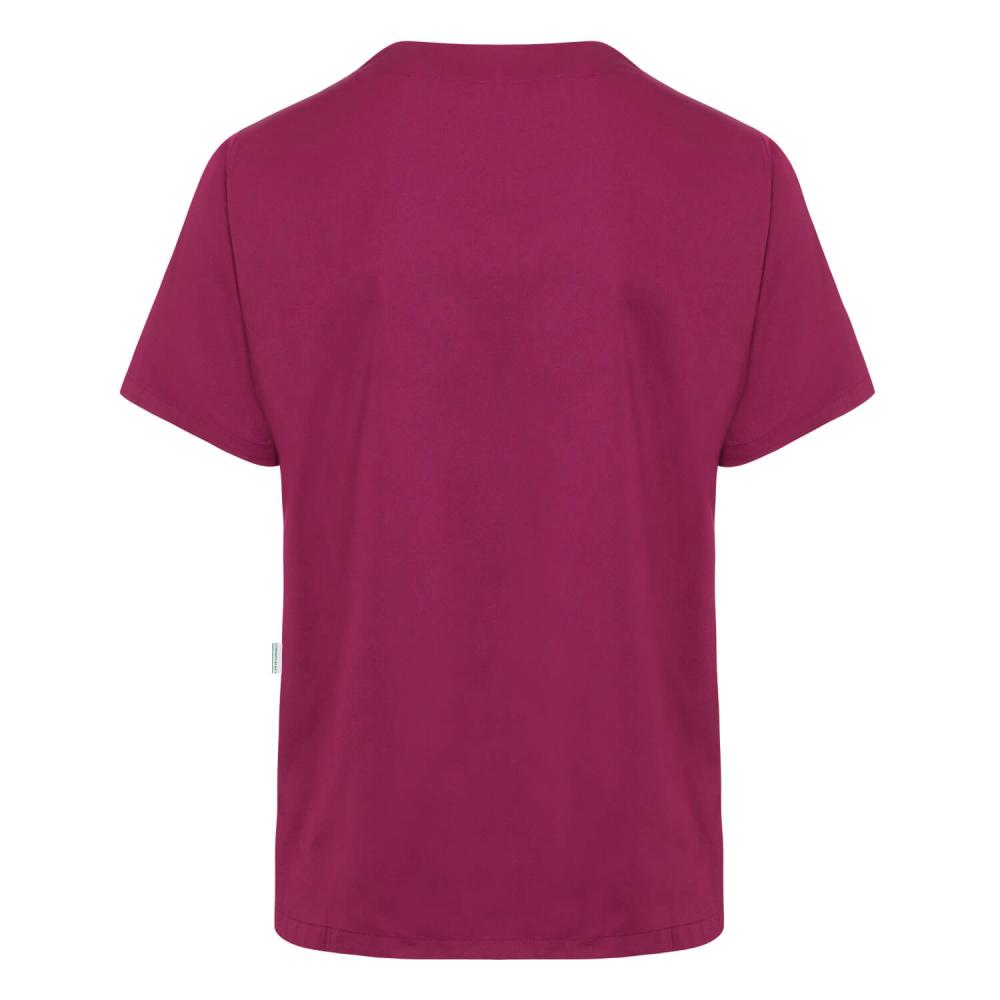 KARLOWSKY | Herren Kurzarm Schlupfkasack (fuchsia) KS 65