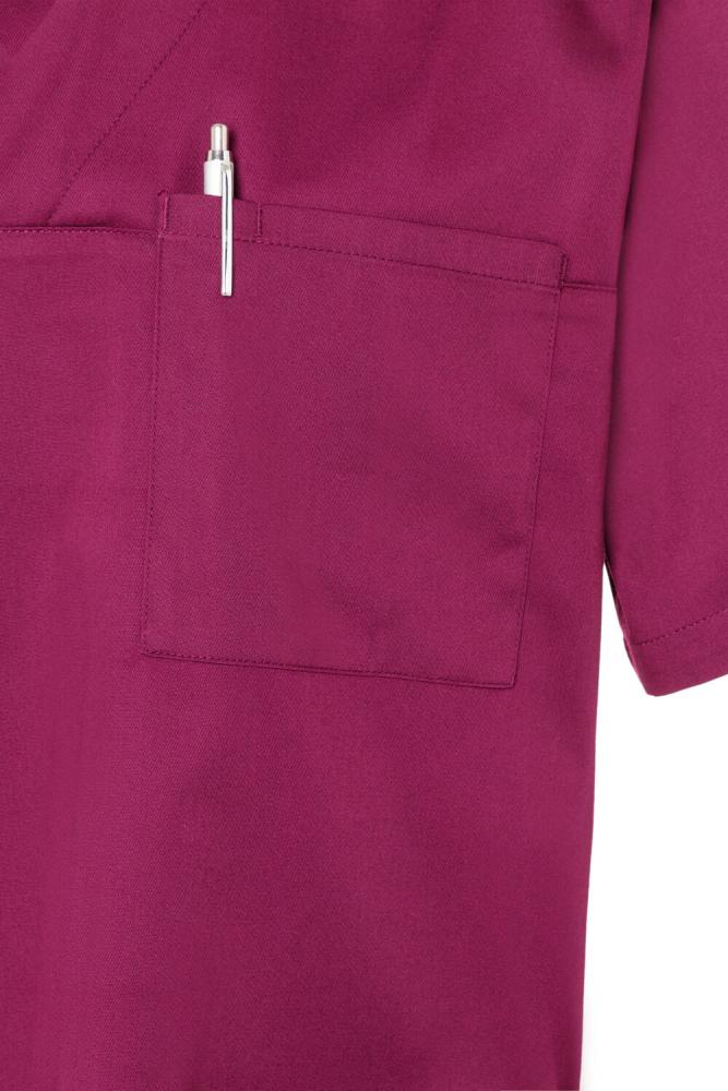 KARLOWSKY | Herren Kurzarm Schlupfkasack (fuchsia) KS 65
